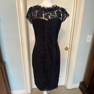 Monique Lhuillier, cut-out back dress SZ 8